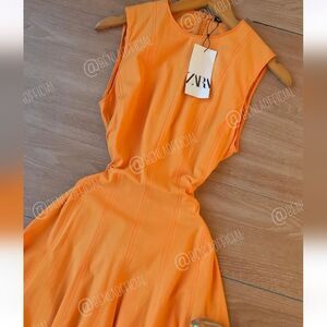 ZARA MIDI SWING DRESS ZW COLLECTION